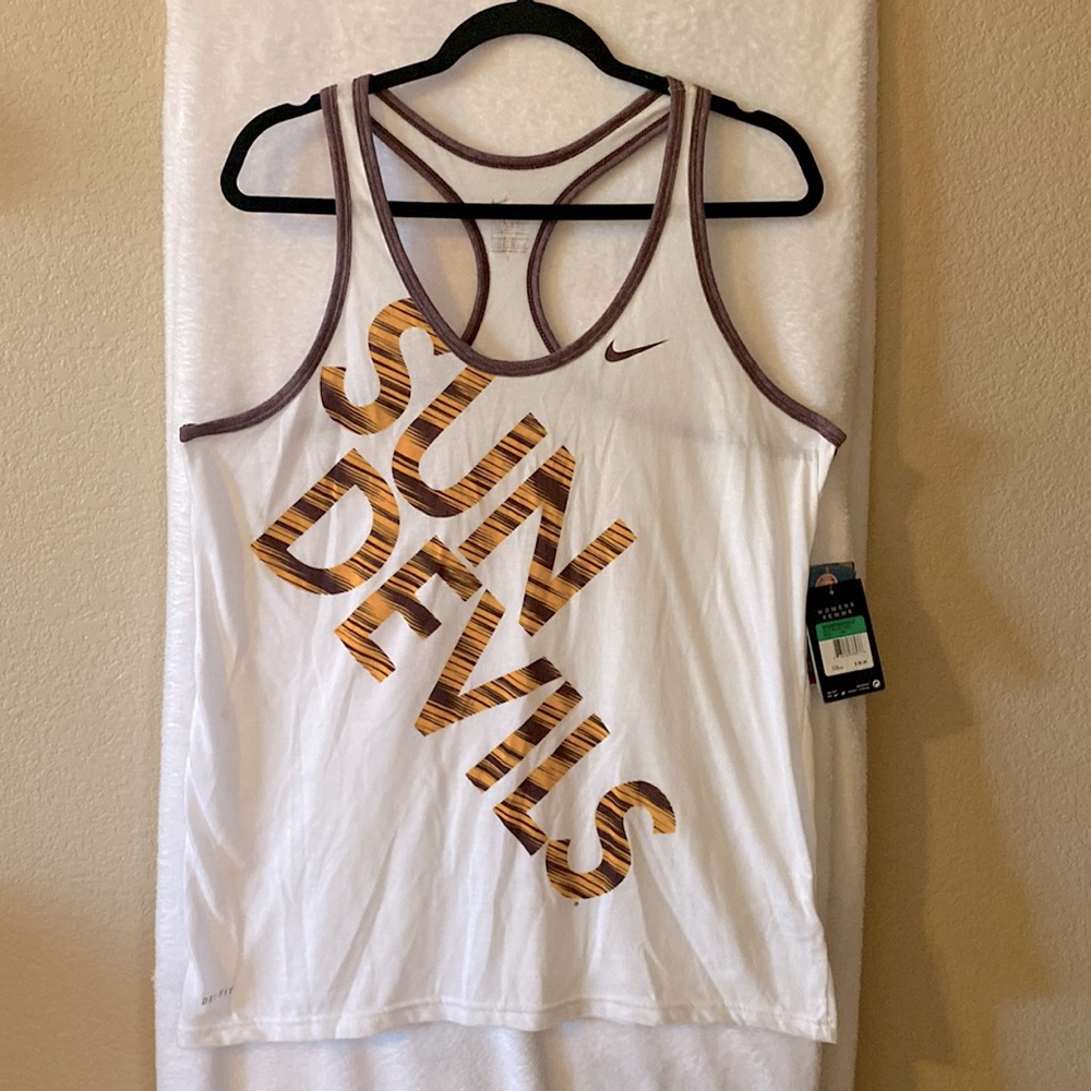 Women’s Nike Dri-Fit Arizona Sun Devils Tank Top-size XL